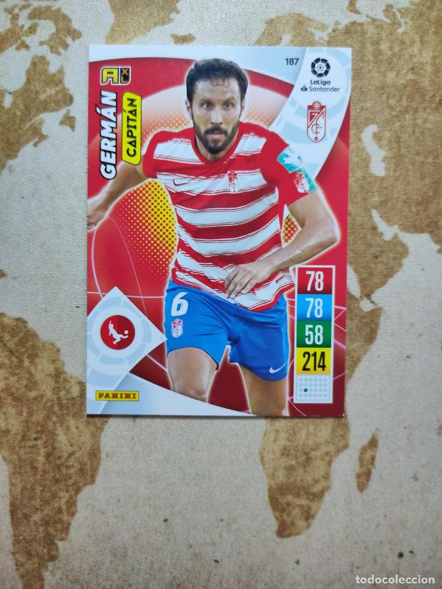 Fu&szlig;ball-Sticker: Adrenalyn Granada 187 GERM&Aacute;N 2021-22