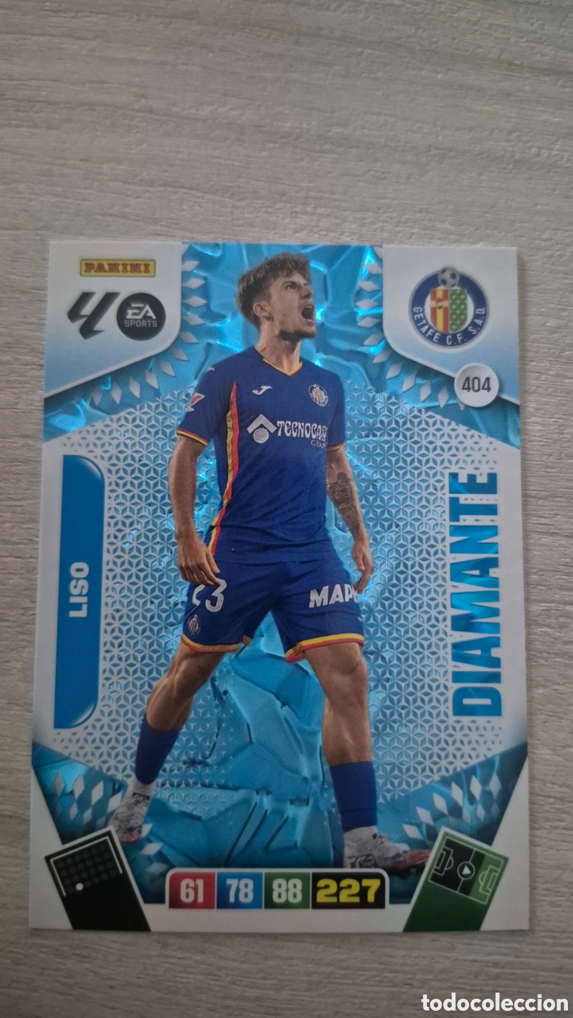 Cromos de F&uacute;tbol: N&deg;404 Diamante Liso Adrenalyn 25/26