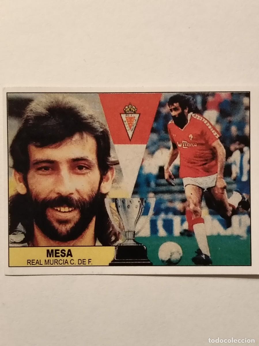 Fu&szlig;ball-Sticker: MESA (BAJA) REAL MURCIA C.F. LIGA 87/88 ESTE