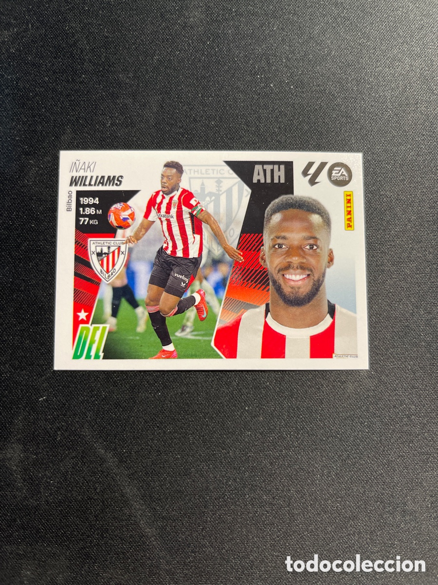 Cartes &agrave; collectionner de Football: Williams 18 Athletic Club de Bilbao Liga Este 2025 2026 25 26