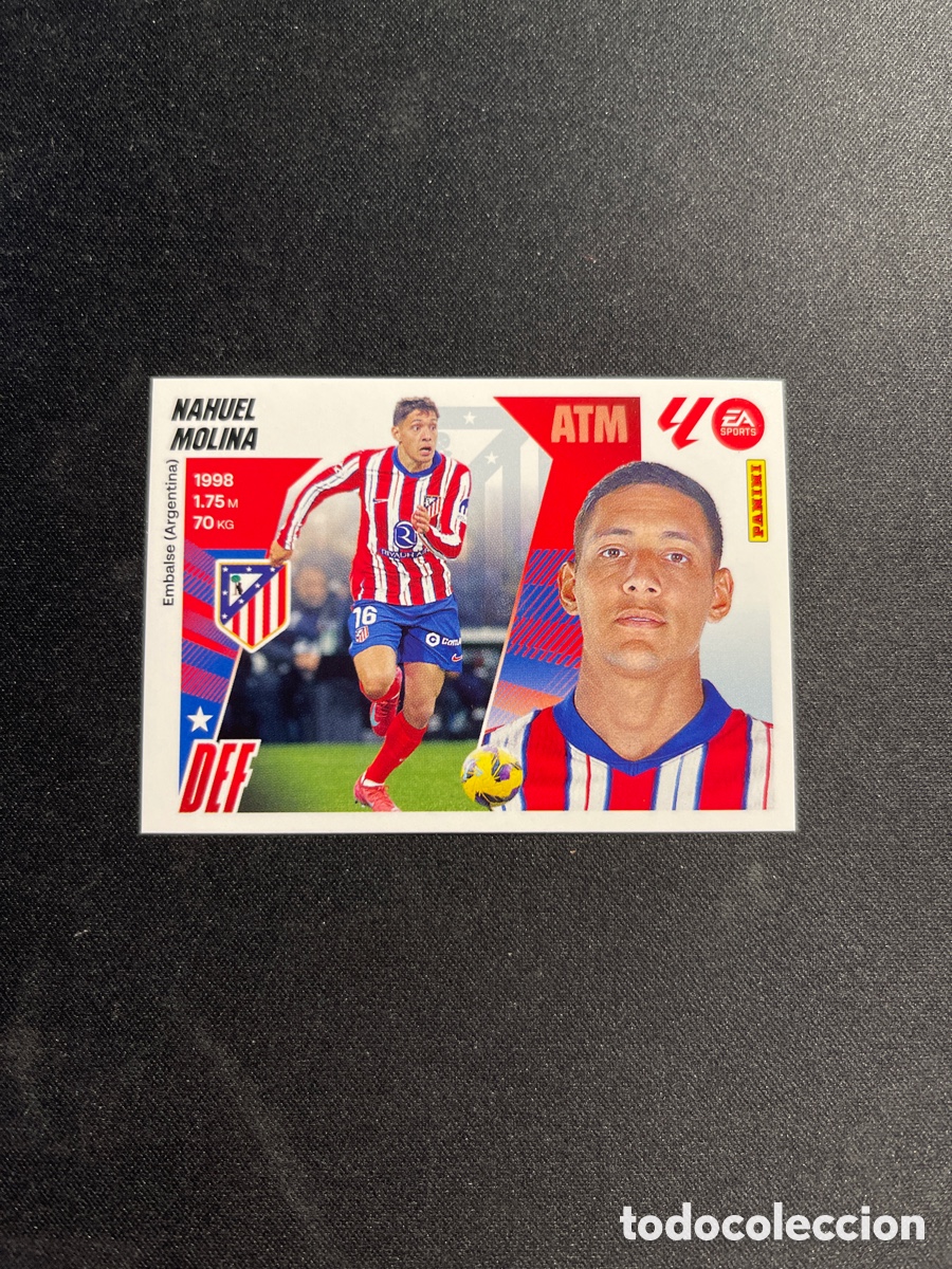 Cartes &agrave; collectionner de Football: Nahuel Molina 5 Atletico de Madrid Liga Este 2025 2026 25 26