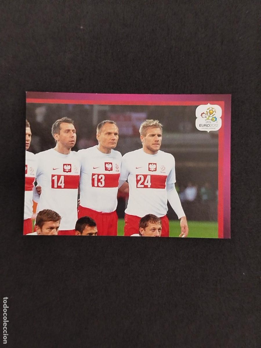 Cromos de f&uacute;tbol: 52. Equipo (Polonia) - Panini UEFA Euro 2012 - Polonia / Ucrania