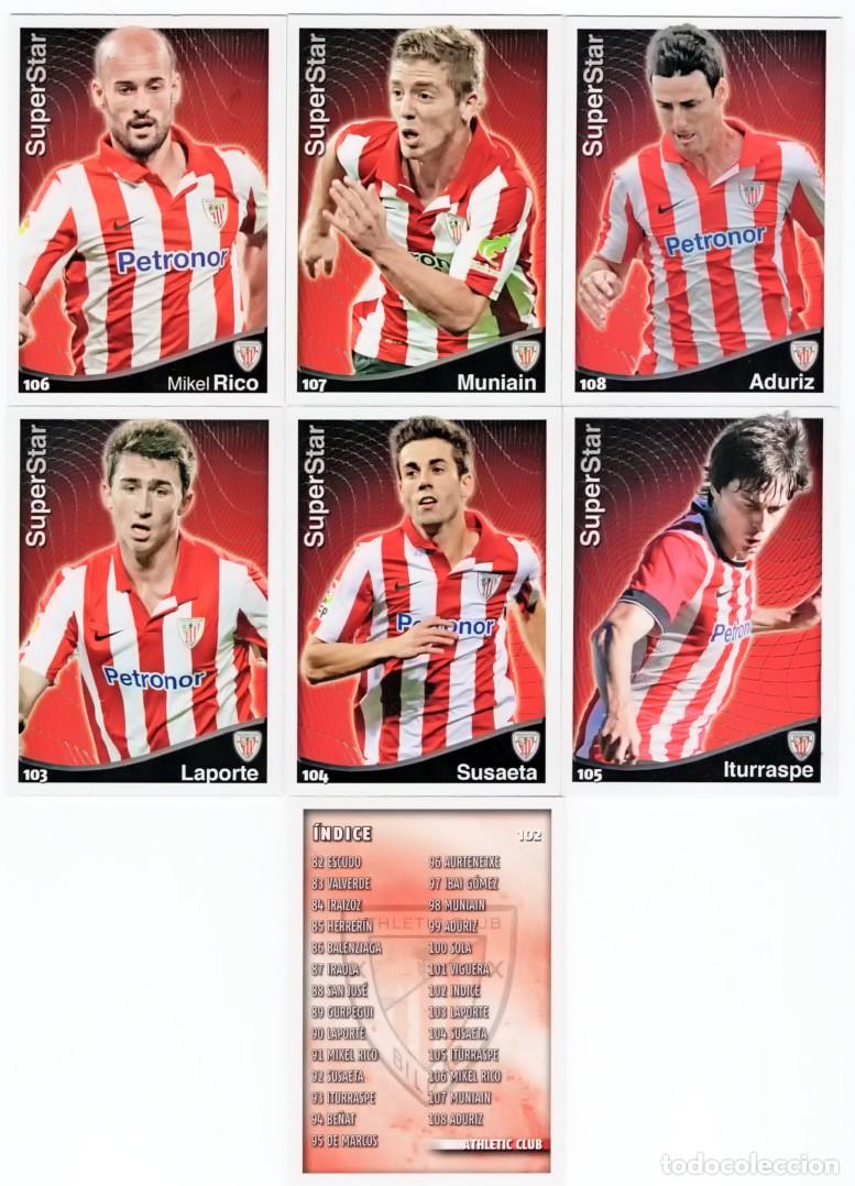 Cromos de Futebol: ATHLETIC BILBAO ITURRASPE N&ordm; 105 SUPERSTAR MATE MUNDICROMO FICHAS QUIZ ALBUM LIGA 2014 2015 14 15