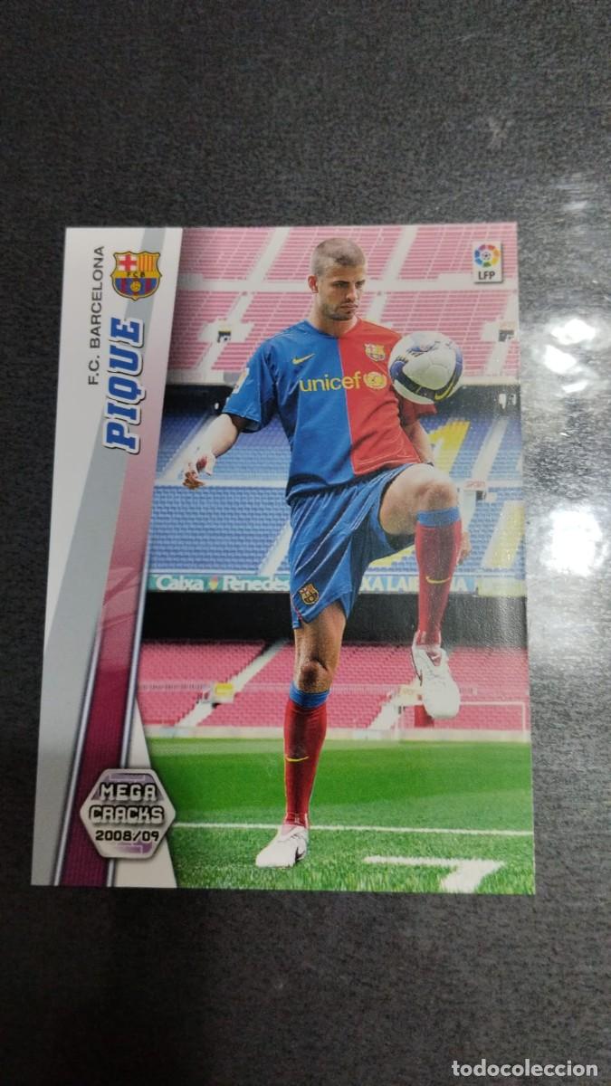 Fu&szlig;ball-Sticker: Panini Megacracks Mega Fichajes 08 09 2008 2009 Pique 64 Barcelona