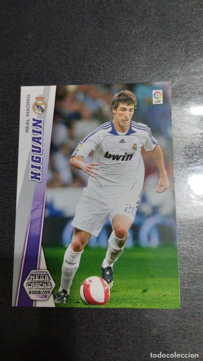 Figurine di Calcio: Panini Megacracks Mega Fichajes 08 09 2008 2009 Higuain 161 Real Madrid