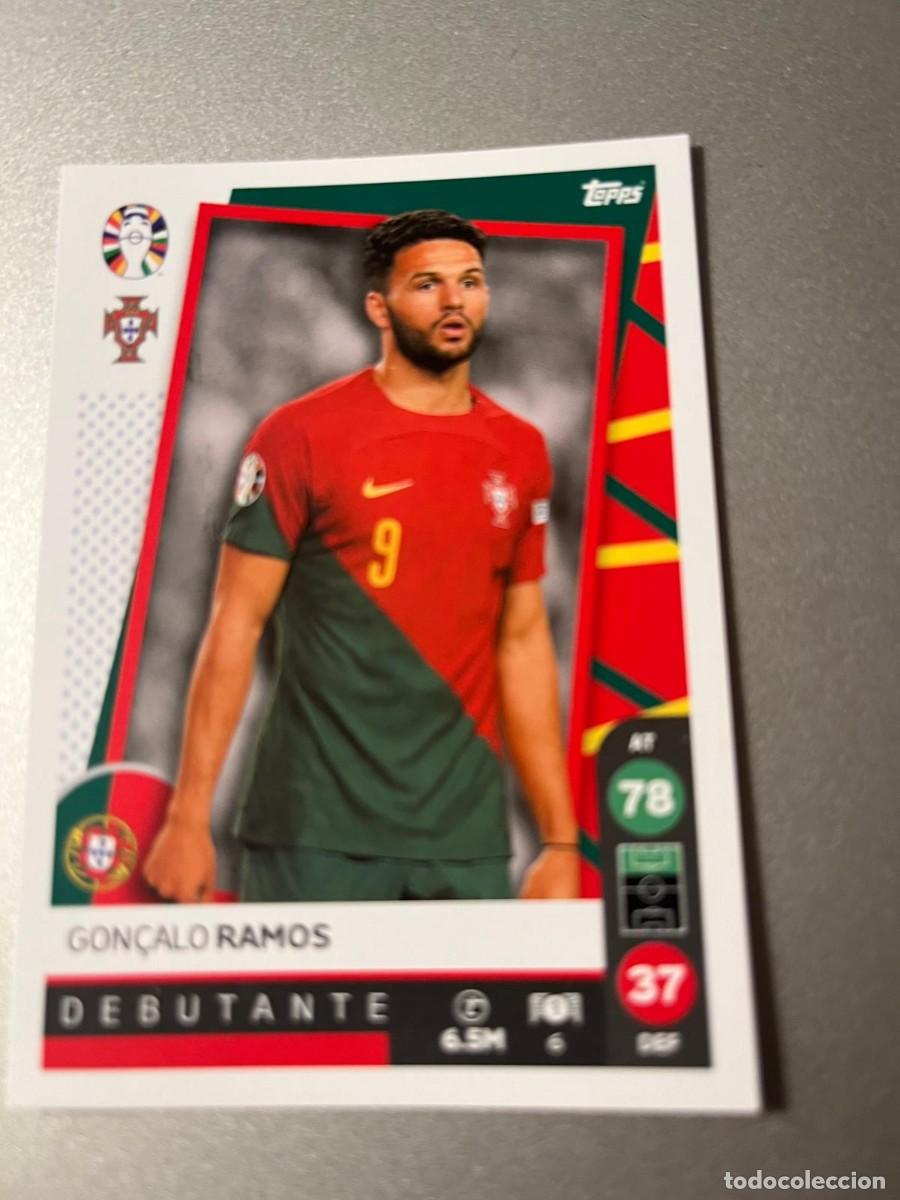 Figurine di Calcio: EURO2024 GERMANY GON&Ccedil;ALO RAMOS CROMO LIDL