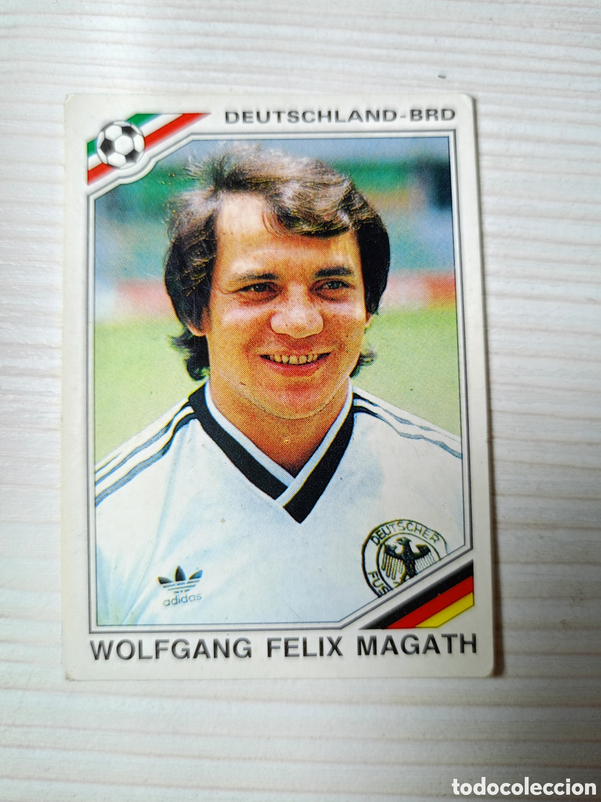 Figurine di Calcio: N&ordm; 189 WOLFGANG FELIX MAGATH - MEXICO 86 - WORLD CUP STORY PANINI