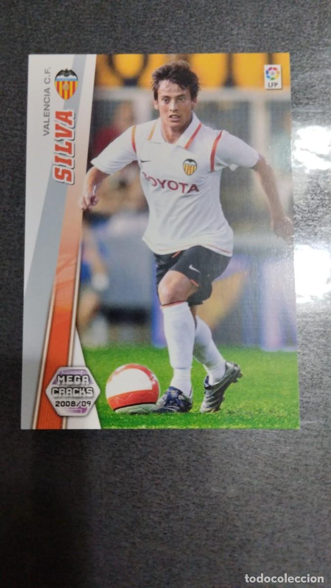Cromos de Futebol: Panini Megacracks Mega Fichajes 08 09 2008 2009 Silva 319 Valencia