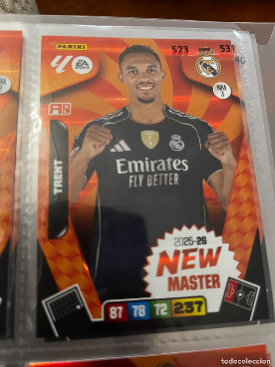 Fu&szlig;ball-Sticker: ADRENALYN XL 2025 2026 25 26 PANINI N&ordm; NM3 TRENT REAL MADRID NEW MASTER