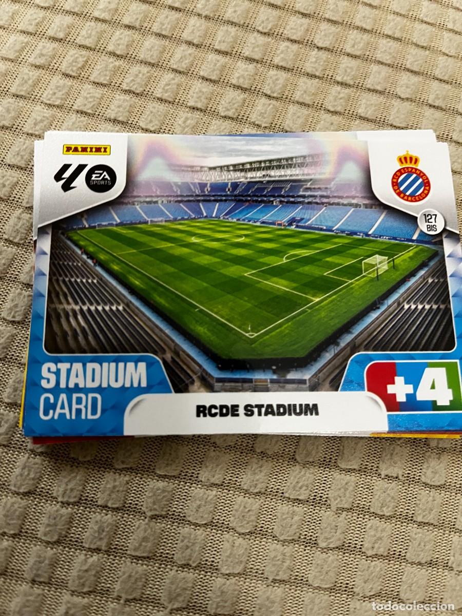 Cromos de Futebol: ADRENALYN XL 2025 2026 25 26 PANINI N&ordm; 127 BIS ESTADIO RCDE STADIUM ESPA&Ntilde;OL ESPANYOL