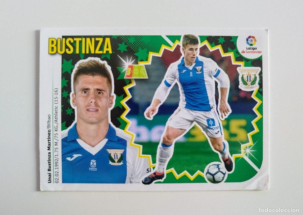 Figurine di Calcio: Bustinza 3 SIN PEGAR NUNCA PEGADO CD Legan&eacute;s Liga Ediciones Este 18 19 / 2018 2019