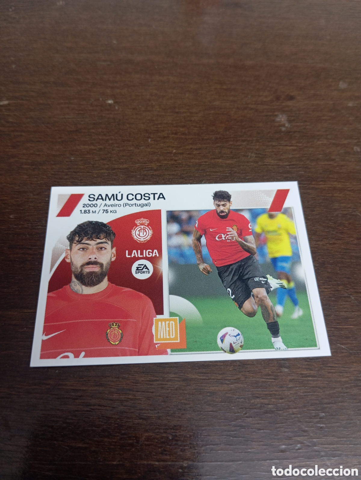 Cromos de f&uacute;tbol: Samu Costa 12 BIS MALLORCA LIGA ESTE 23-24