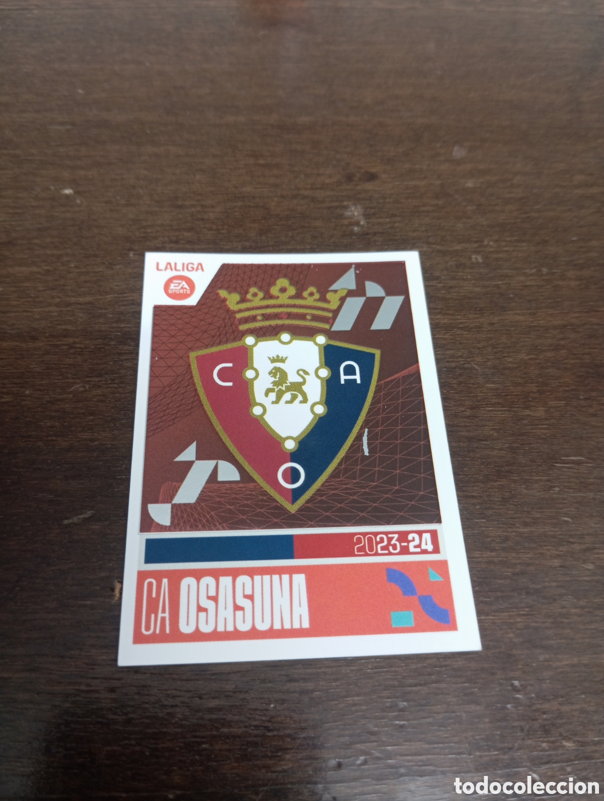 Cromos de Futebol: Escudo 1 OSASUNA LIGA ESTE 23-24