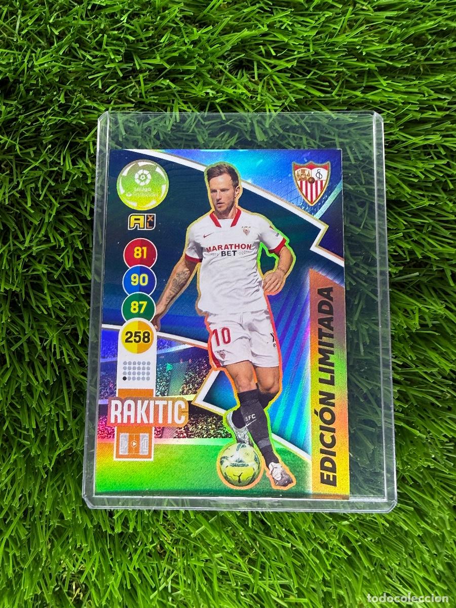 Fu&szlig;ball-Sticker: Rakitic Edici&oacute;n Limitada Sevilla FC Adrenalyn XL 20 21