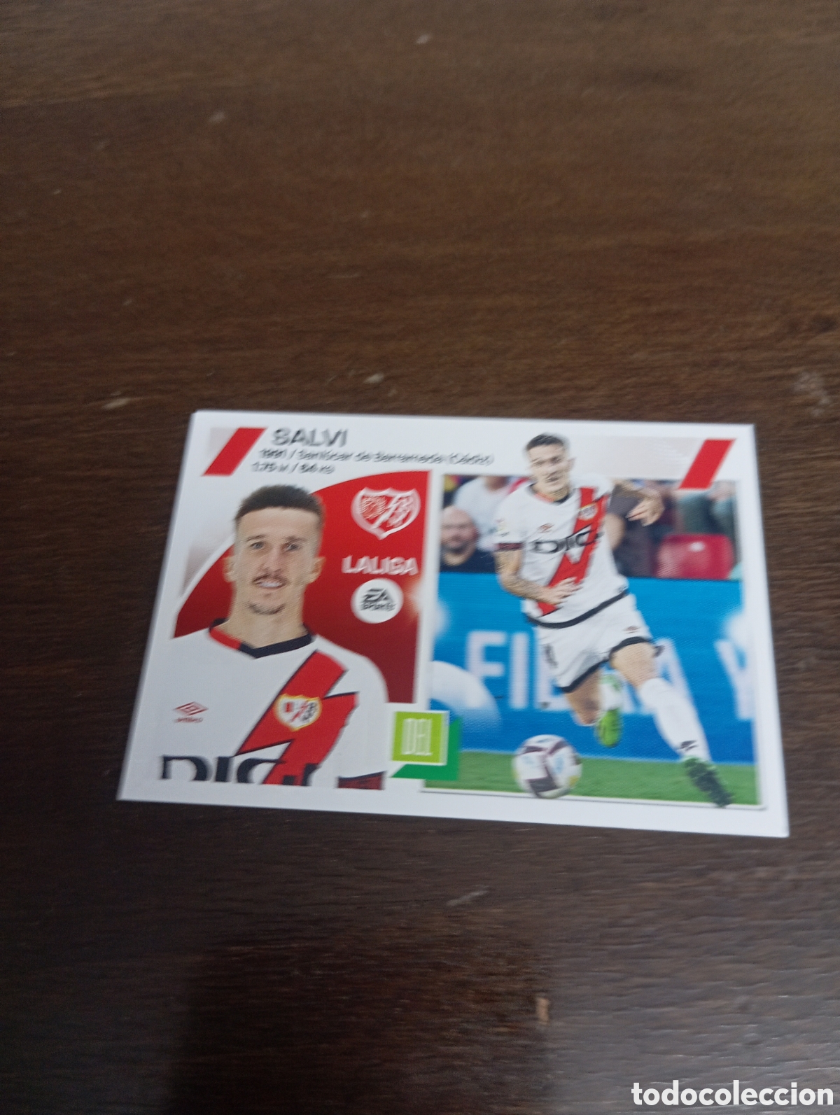 Cromos de Futebol: Salvi 17 RAYO VALLECANO LIGA ESTE 23-24