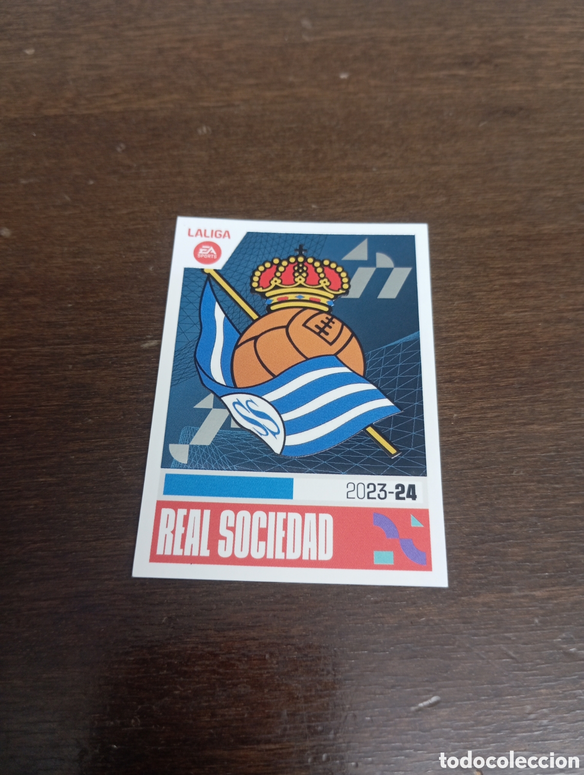 Cromos de Futebol: Escudo 1 REAL SOCIEDAD LIGA ESTE 23-24