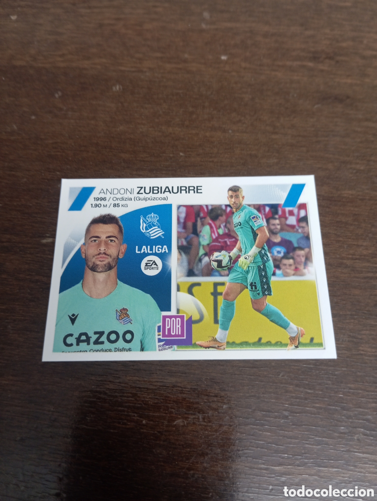 Cromos de Futebol: Zubiaurre 4 REAL SOCIEDAD LIGA ESTE 23-24