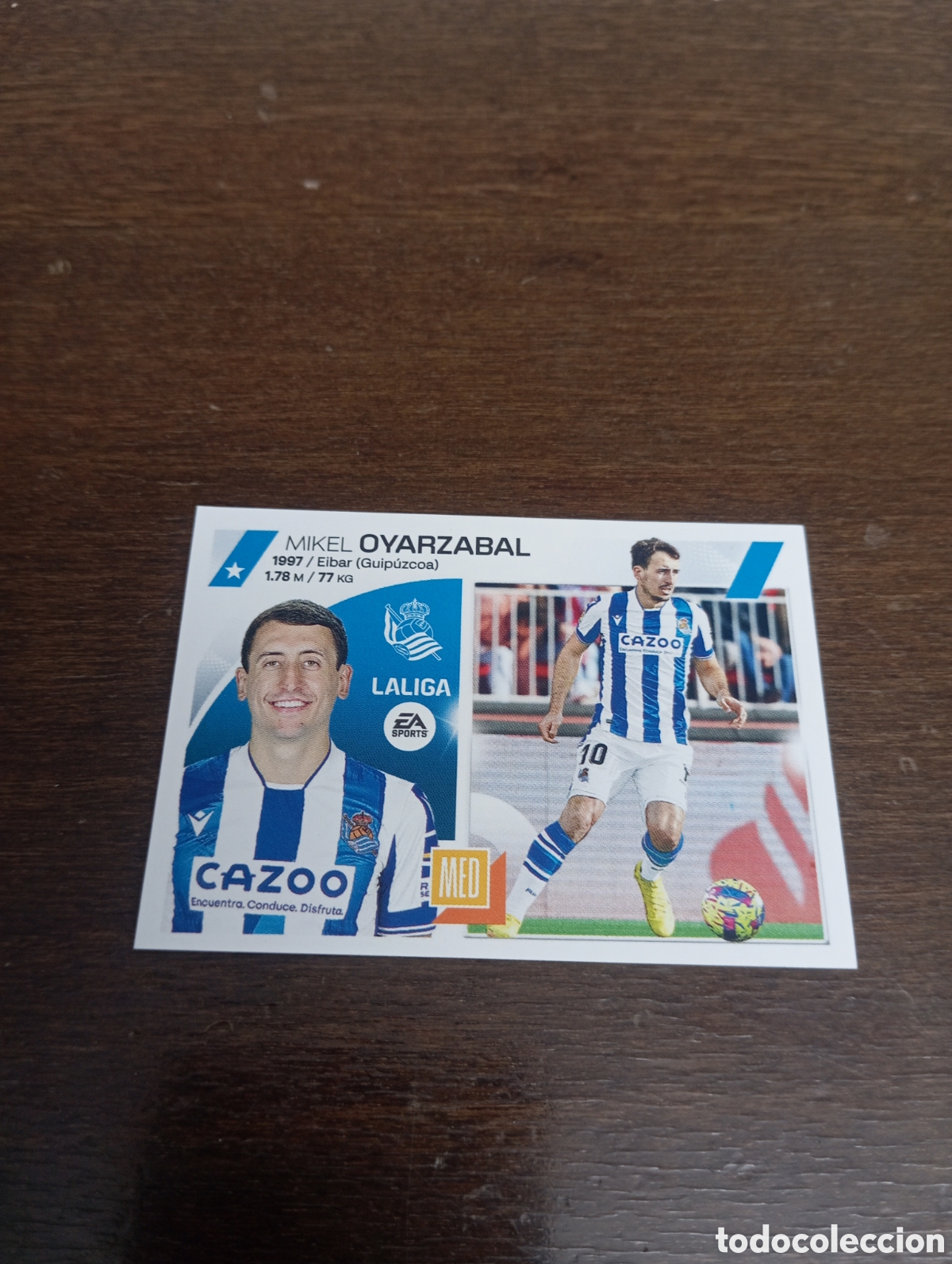 Cromos de Futebol: Oyarzabal 17 REAL SOCIEDAD LIGA ESTE 23-24