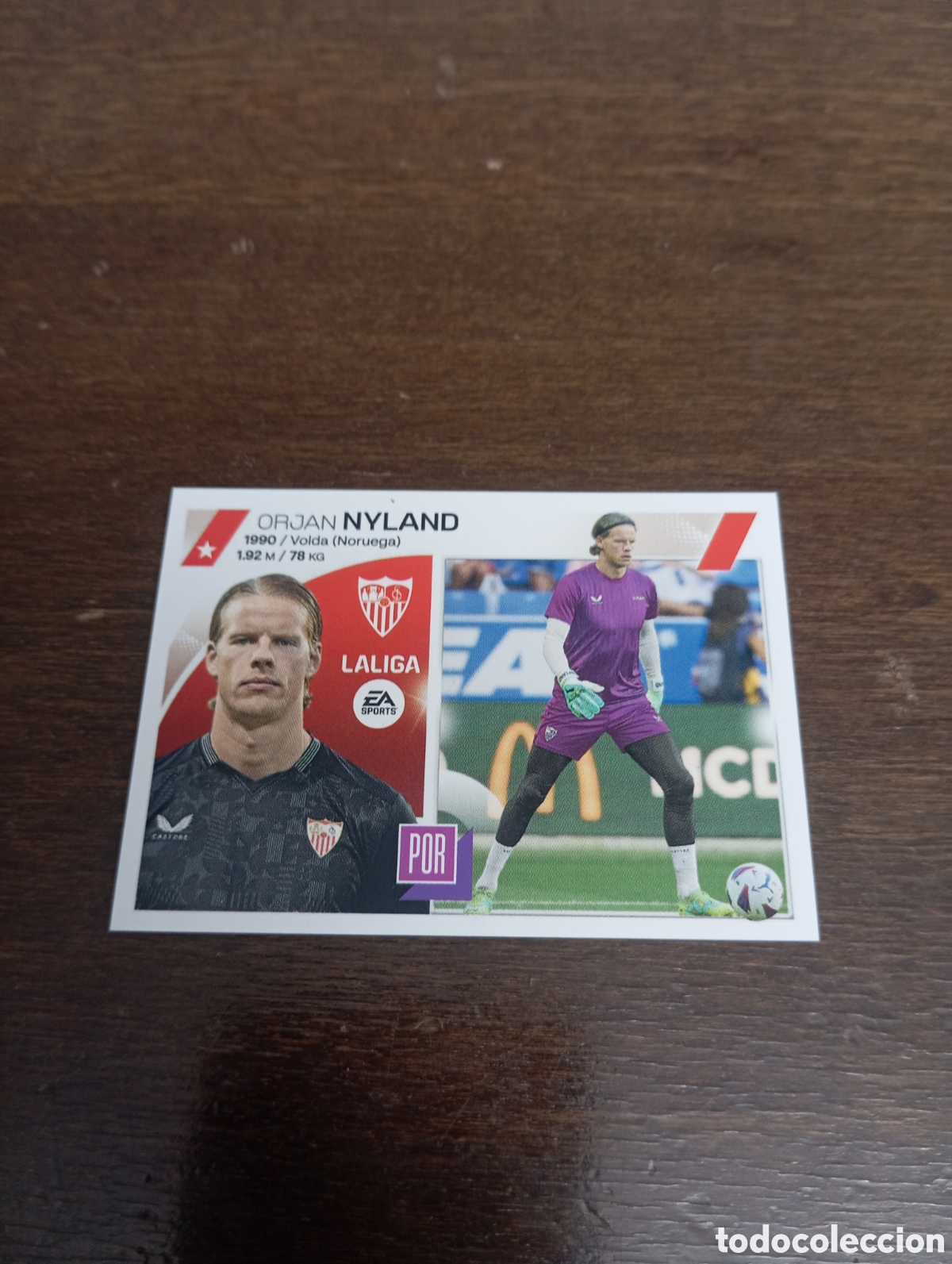 Cromos de Futebol: Nyland 3 BIS SEVILLA LIGA ESTE 23-24