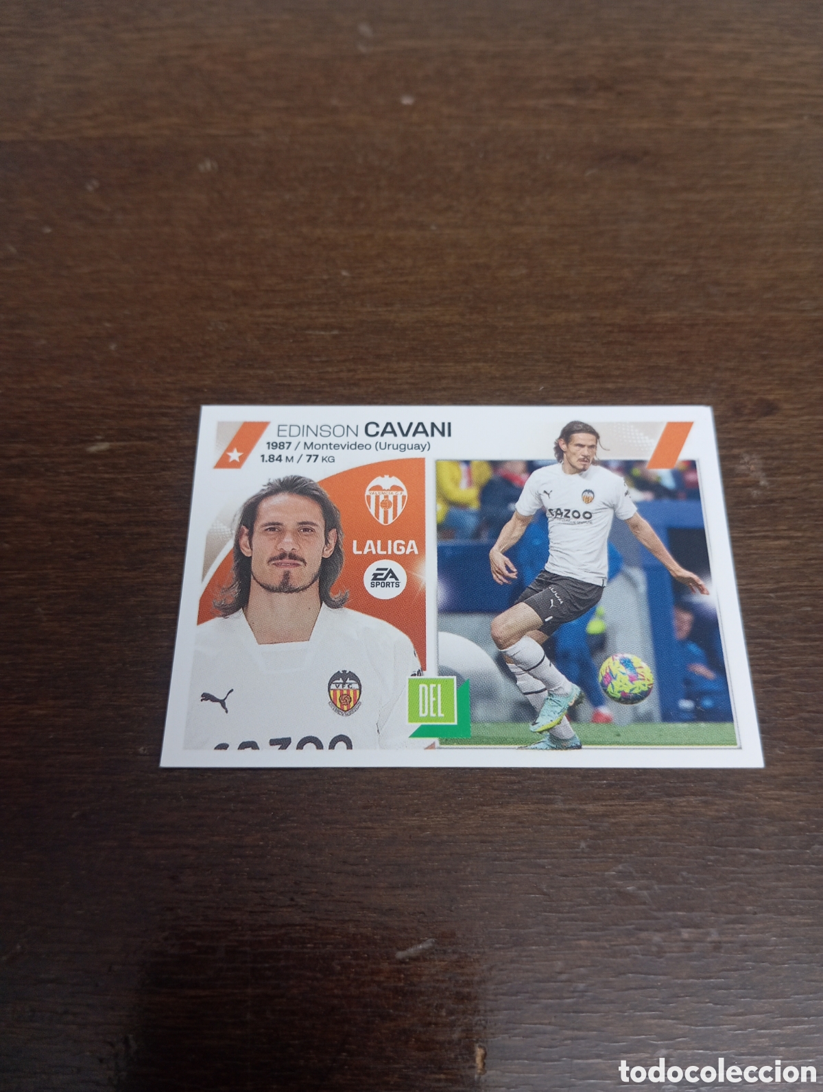 Cromos de Futebol: Cavani 19 VALENCIA LIGA ESTE 23-24