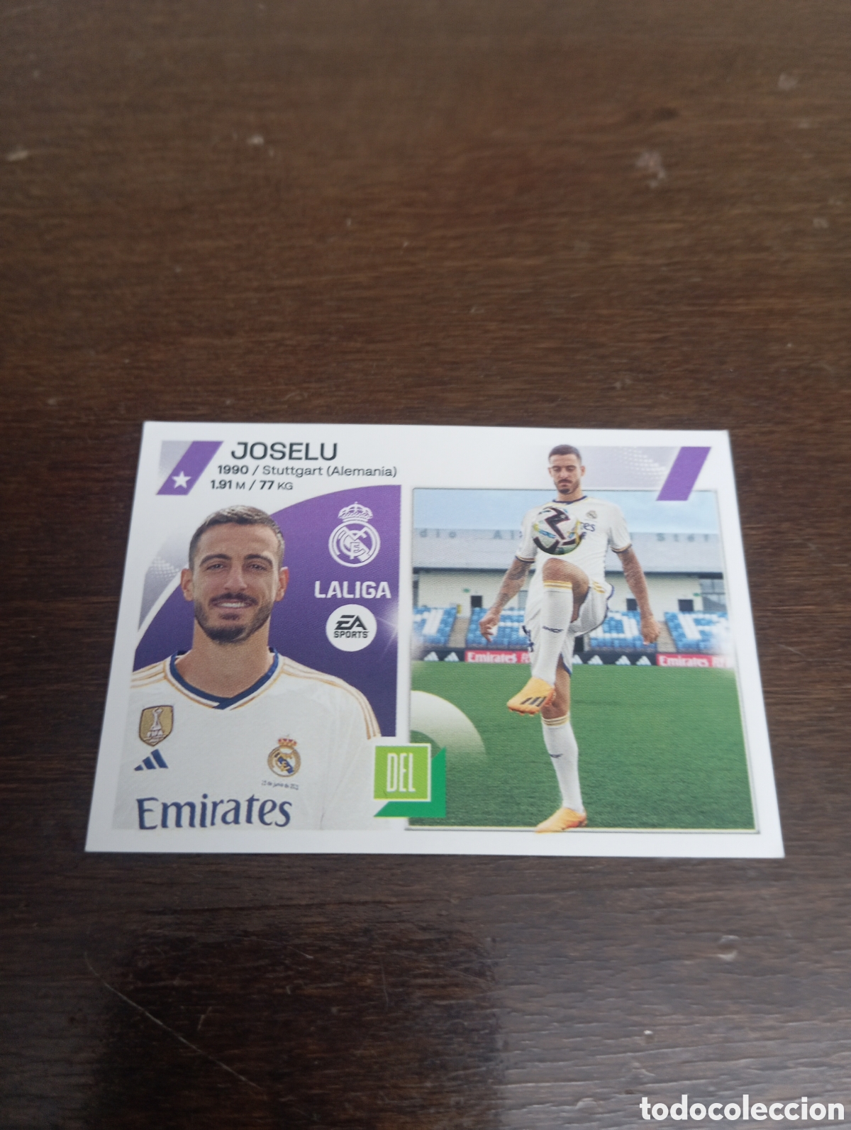 Cromos de Futebol: Fichaje 3 Joselu LIGA ESTE 23-24