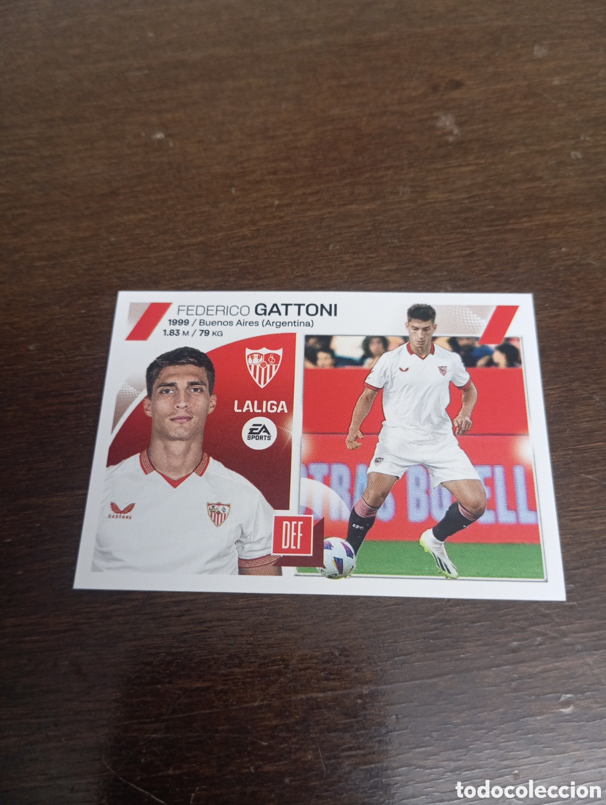 Cromos de Futebol: Fichaje 23 Gattoni LIGA ESTE 23-24