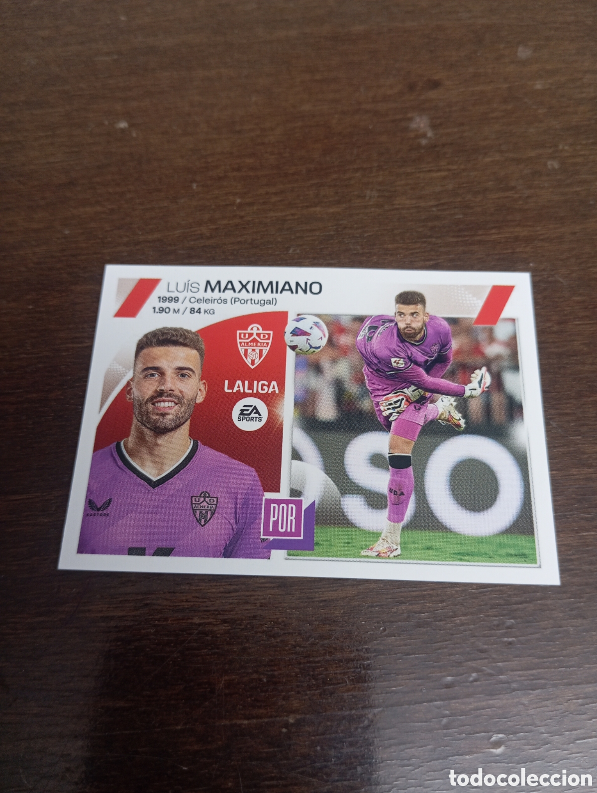 Cromos de Futebol: Fichaje 29 Maximiano LIGA ESTE 23-24