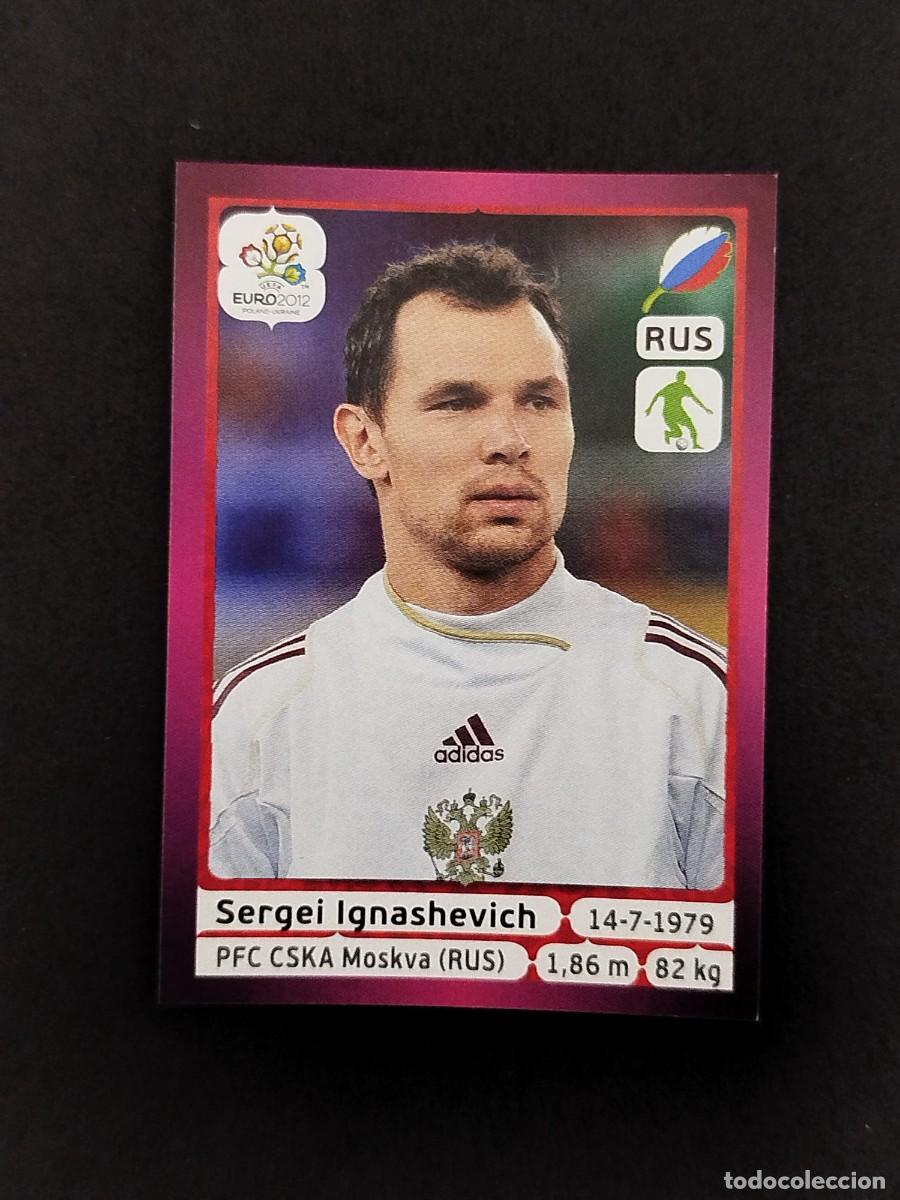 Fu&szlig;ball-Sticker: 115. Sergei Ignashevich (Rusia) - Panini UEFA Euro 2012 - Polonia / Ucrania