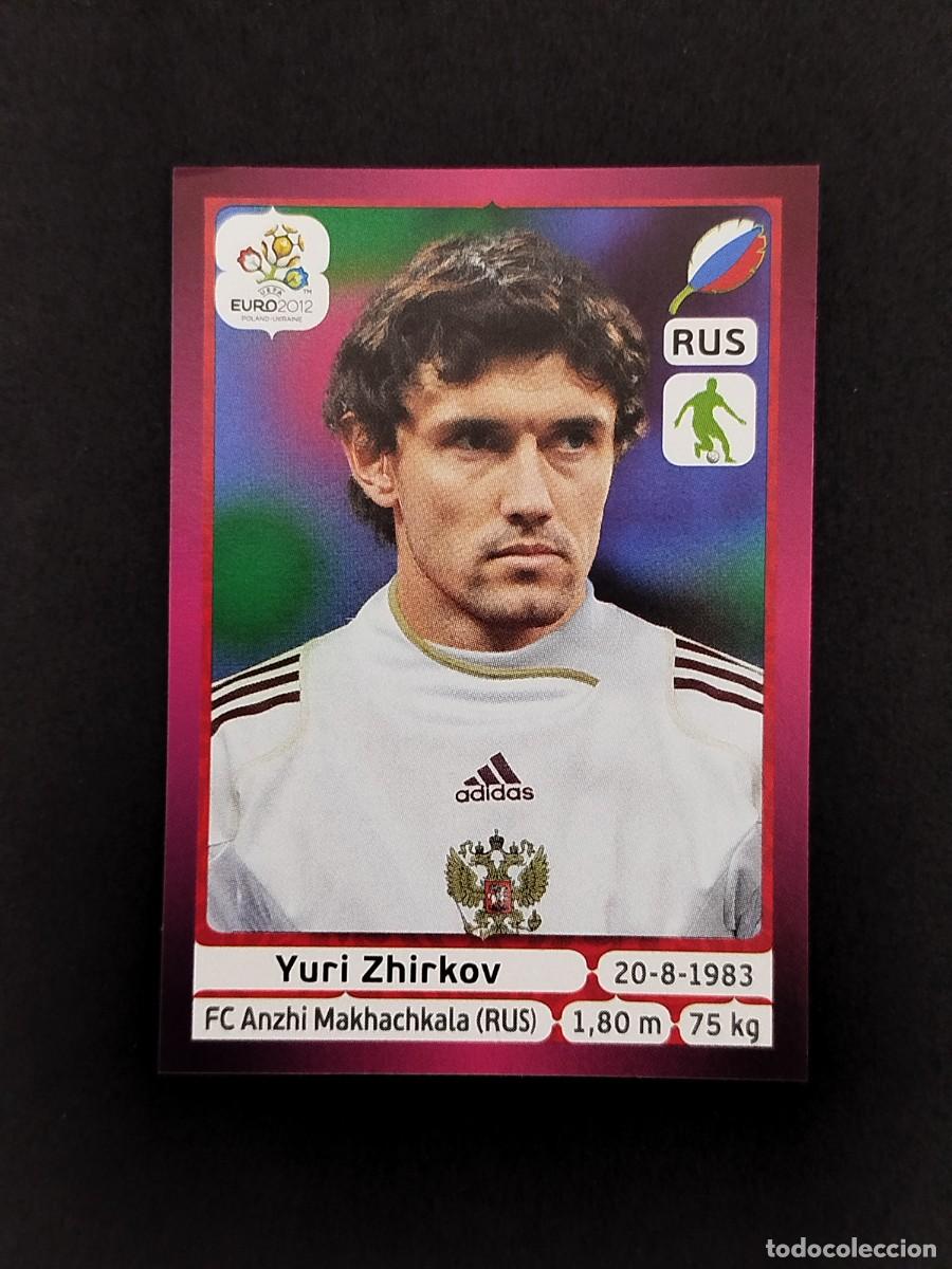 Figurine di Calcio: 121. Yuri Zhirkov (Rusia) - Panini UEFA Euro 2012 - Polonia / Ucrania