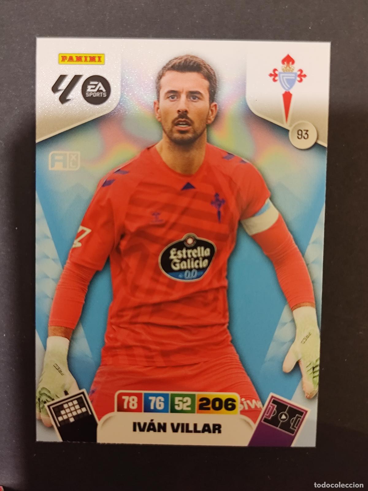 Cromos de F&uacute;tbol: 93 IV&Aacute;N VILLAR CELTA VIGO ADRENALYN 2025 2026 25 26