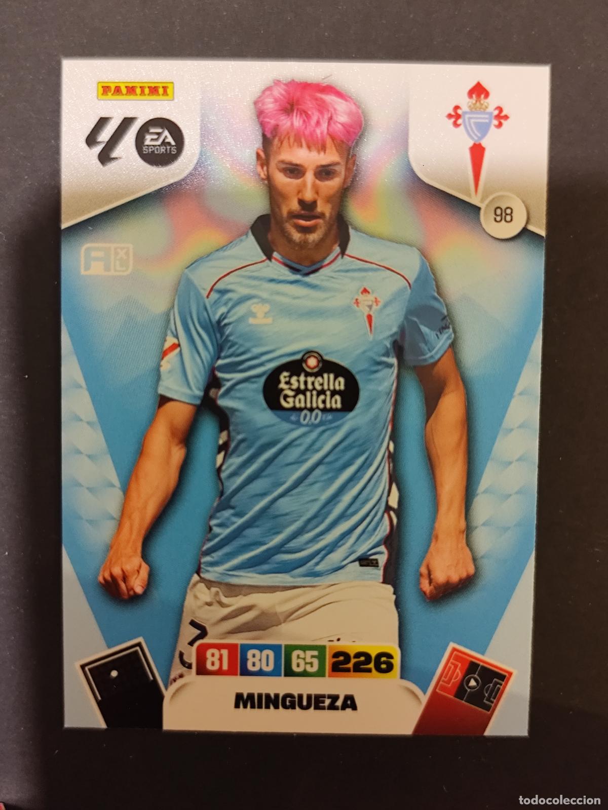 Cromos de F&uacute;tbol: 98 MINGUEZA CELTA VIGO ADRENALYN 2025 2026 25 26