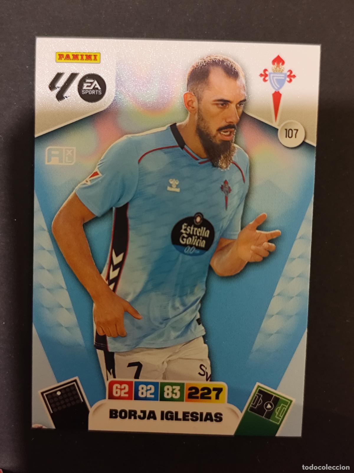 Cromos de F&uacute;tbol: 107 BORJA IGLESIAS CELTA VIGO ADRENALYN 2025 2026 25 26