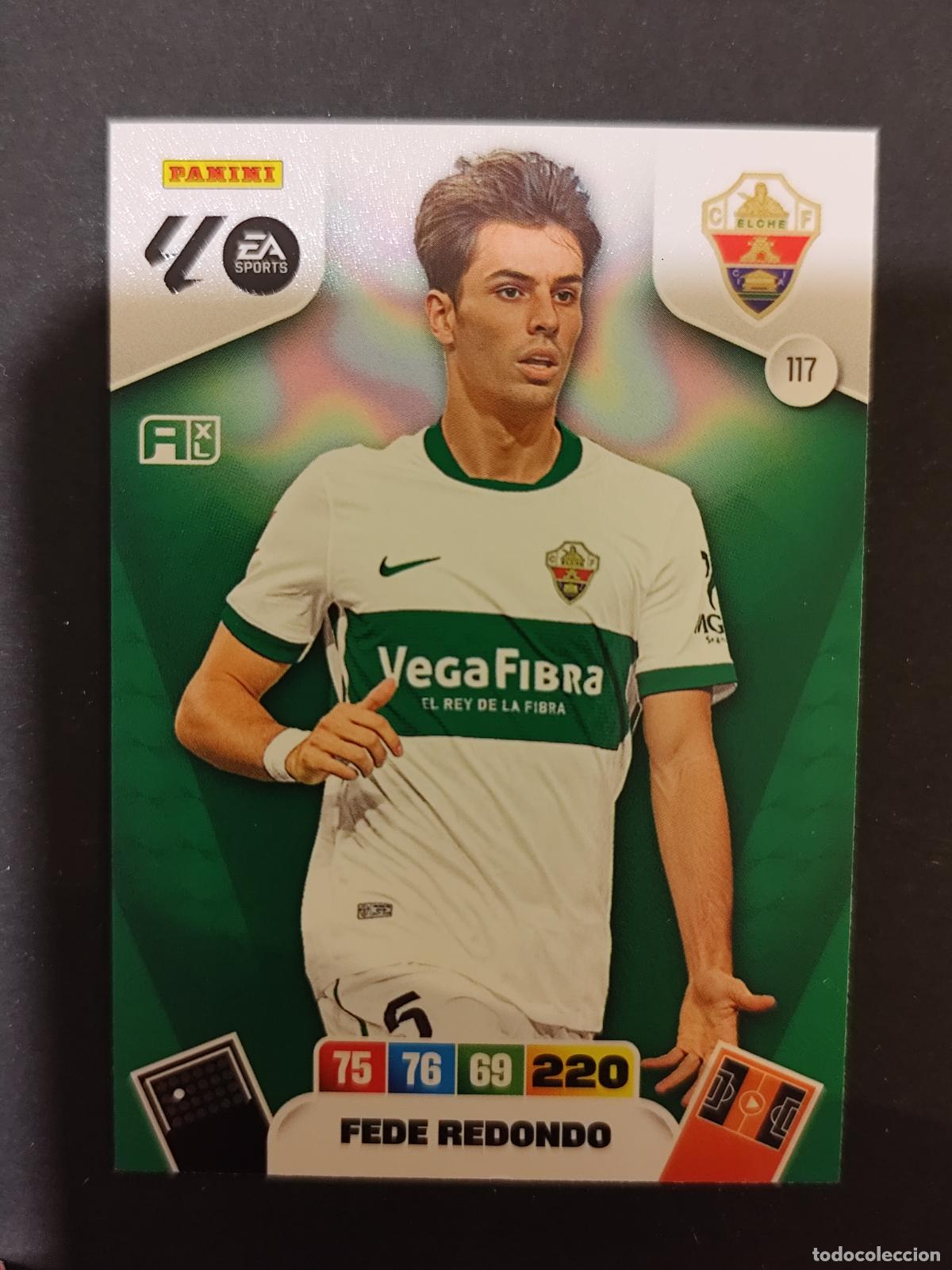 Cromos de Futebol: 117 FEDE REDONDO ELCHE ADRENALYN 2025 2026 25 26