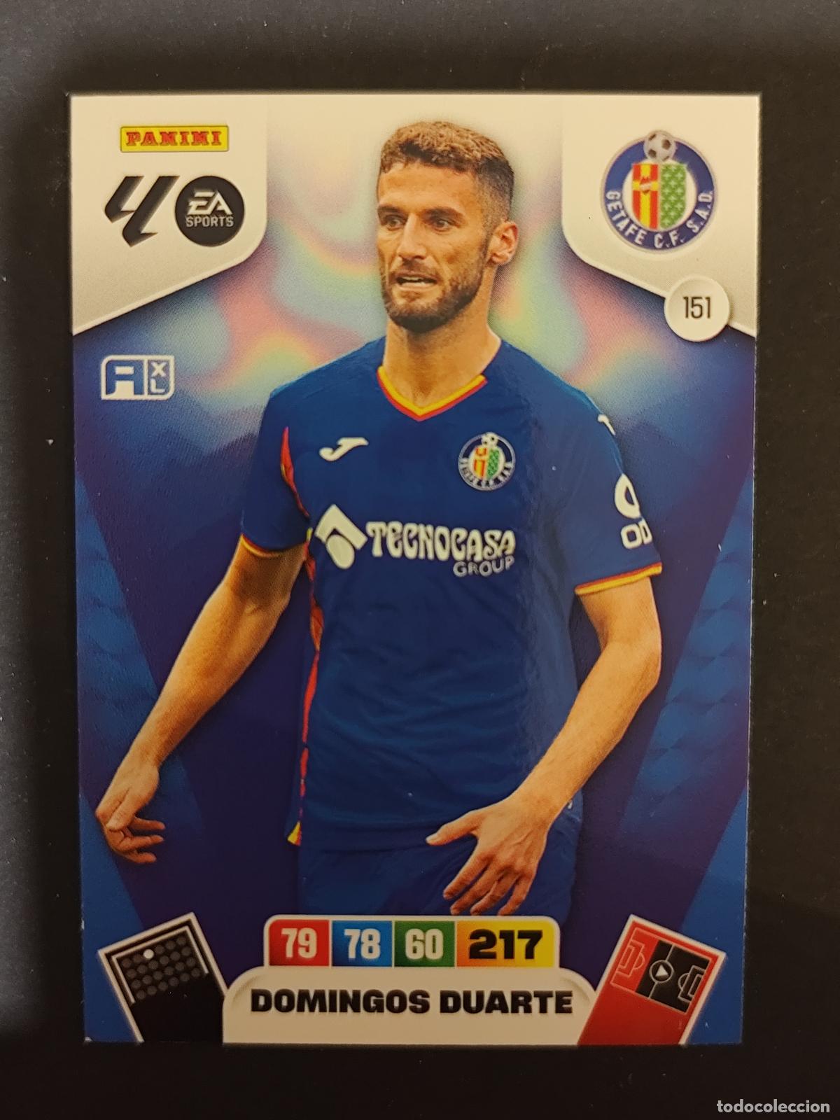 Fu&szlig;ball-Sticker: 151 DOMINGOS DUARTE GETAFE ADRENALYN 2025 2026 25 26