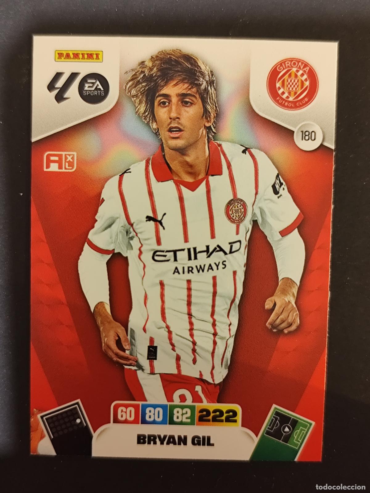 Figurine di Calcio: 180 BRYAN GIL GIRONA ADRENALYN 2025 2026 25 26