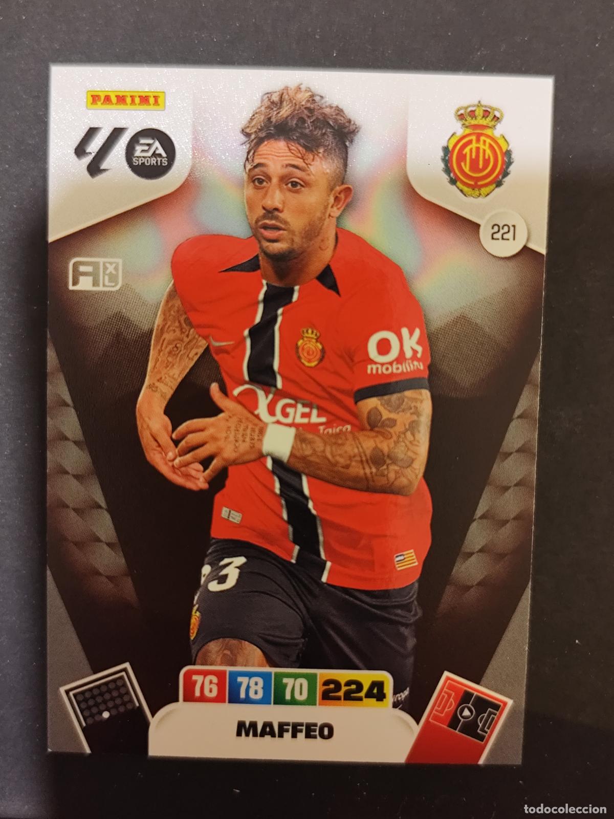 Fu&szlig;ball-Sticker: 221 MAFFEO MALLORCA ADRENALYN 2025 2026 25 26