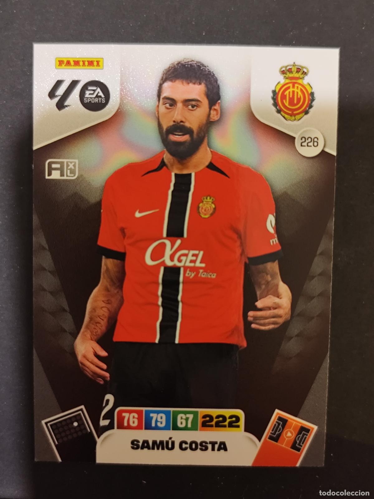 Fu&szlig;ball-Sticker: 226 SAMU COSTA MALLORCA ADRENALYN 2025 2026 25 26