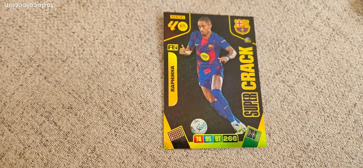 Football Stickers: super crack barcelona 451 raphinha adrenalyn XL 2025 2026 25 26 trading card
