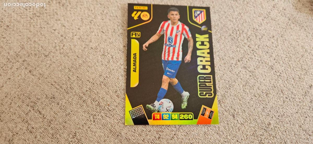 Cartes &agrave; collectionner de Football: super crack 447 almada atletico de madrid adrenalyn XL 2025 2026 25 26 trading card