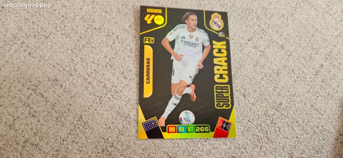 Football Stickers: super crack real madrid carreras 458 adrenalyn XL 2025 2026 25 26 trading card