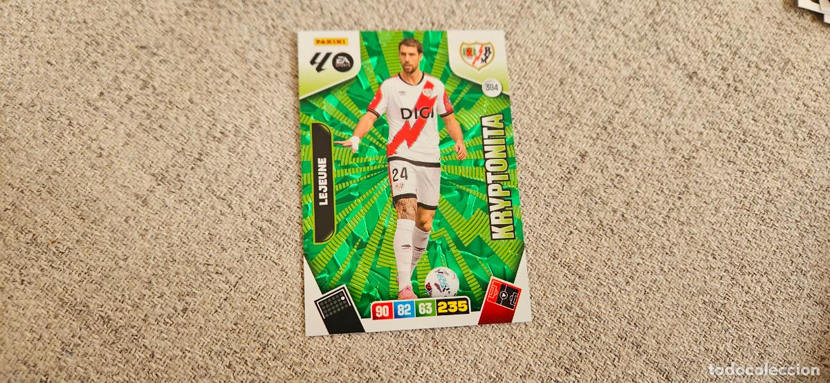 Cartes &agrave; collectionner de Football: kryptonita laporte 394 lejeune rayo vallecano adrenalyn 2025 2026 252 26 trading card