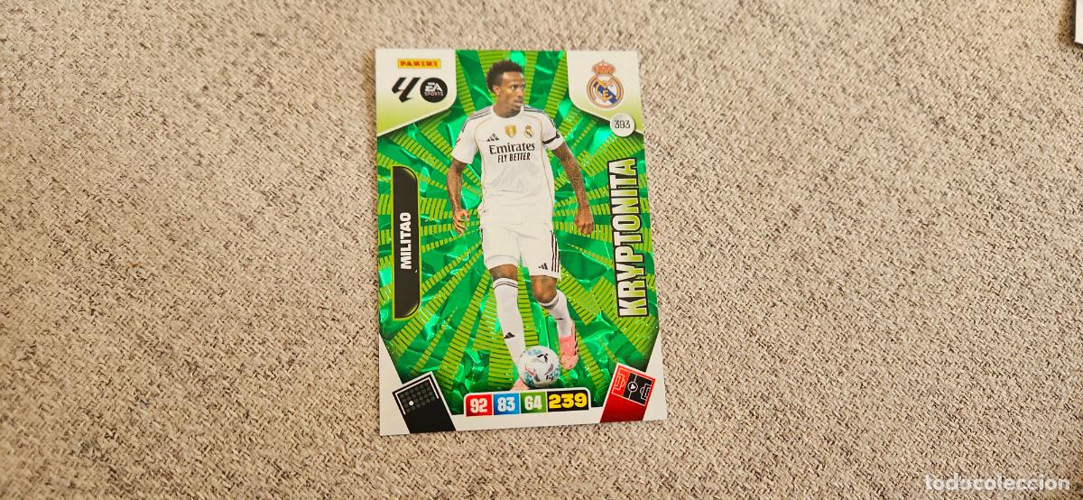 Cartes &agrave; collectionner de Football: kryptonita laporte 393 militao real madrid adrenalyn 2025 2026 252 26 trading card
