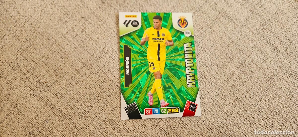 Cartes &agrave; collectionner de Football: kryptonita laporte 396 mouri&ntilde;o villarreal adrenalyn 2025 2026 252 26 trading card