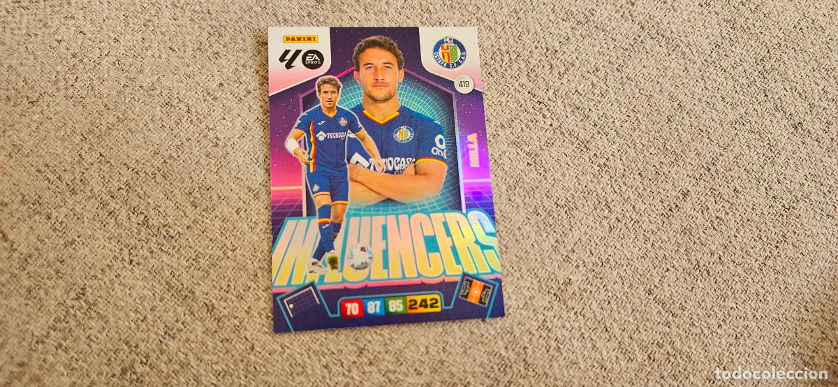 Cartes &agrave; collectionner de Football: influencers 419 milla getafe adrenalyn 2025 2026 25 26 trading card