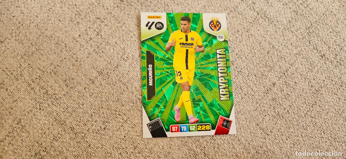 Cartes &agrave; collectionner de Football: kryptonita laporte 396 mouri&ntilde;o villarreal adrenalyn 2025 2026 252 26 trading card
