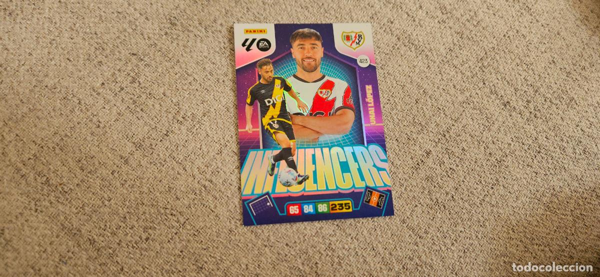 Cartes &agrave; collectionner de Football: influencers 423 unai lopez rayo vallecano adrenalyn 2025 2026 25 26 trading card