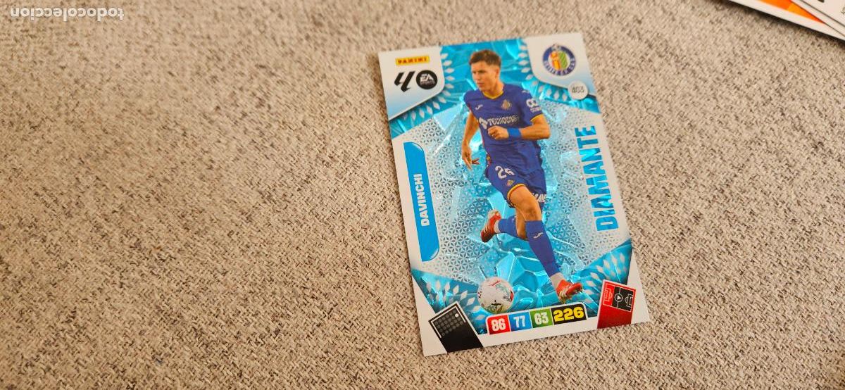 Football Stickers: diamante 403 davinchi getafe adrenalyn 2025 2026 25 26 trading card