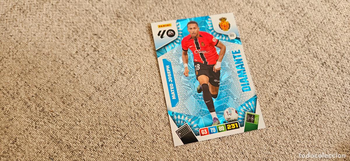 Figurine di Calcio: diamante 412 joseph mallorca adrenalyn 2025 2026 25 26 trading card
