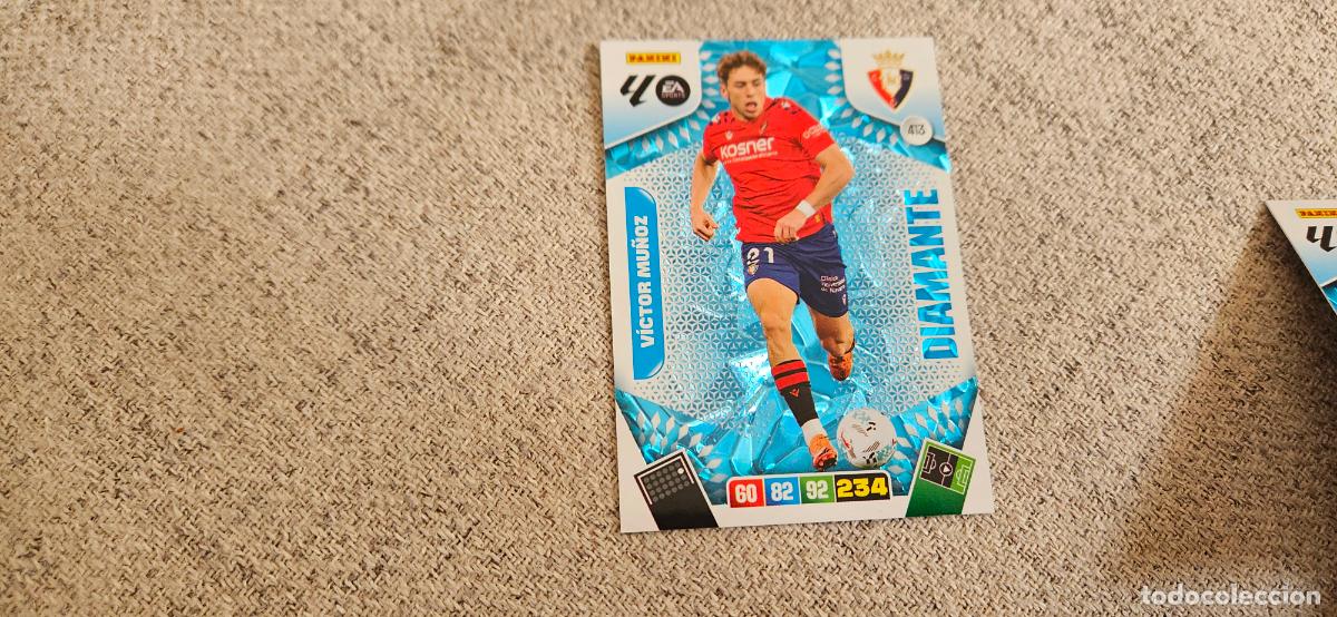 Figurine di Calcio: diamante 413 victor mu&ntilde;oz osasuna adrenalyn 2025 2026 25 26 trading card