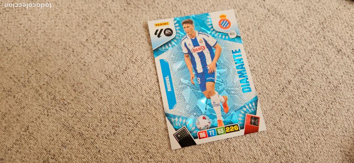 Figurine di Calcio: diamante 402 riedel espa&ntilde;ol adrenalyn 2025 2026 25 26 trading card